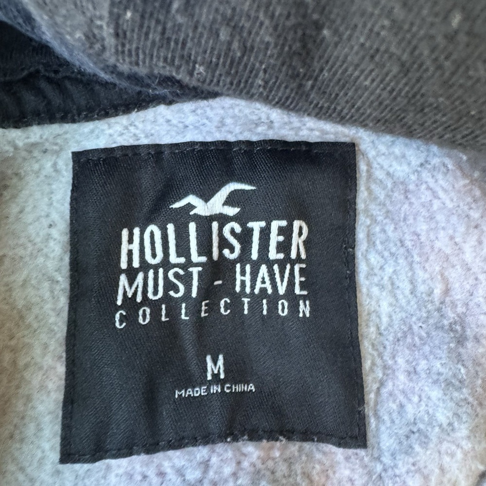 Hollister Must Have Tie Dye Hoodie - Red Black - Medium Retro Cozy Comfort Style - Picture 10 of 10